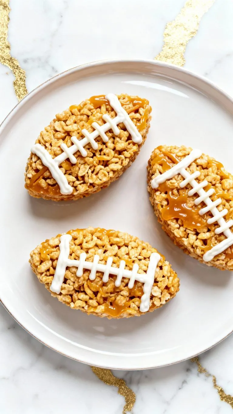 Football Rice Krispies - Bean Leaf Cup