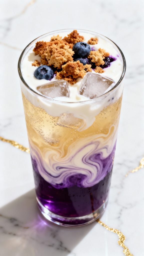 Blueberry Muffin Dirty Soda