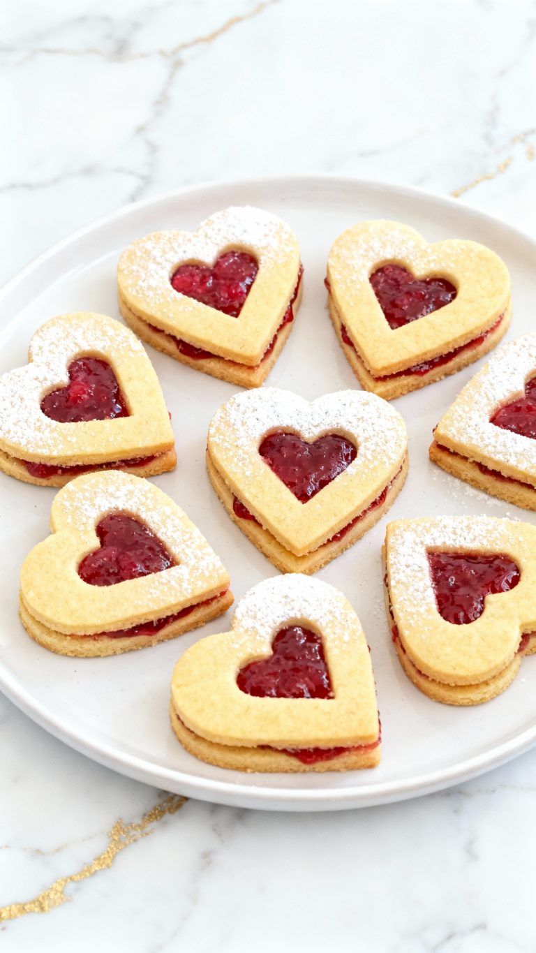 Heart Jam Cookies