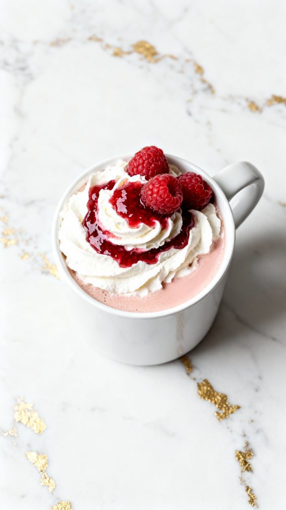 White Chocolate Chai Espresso with Raspberry