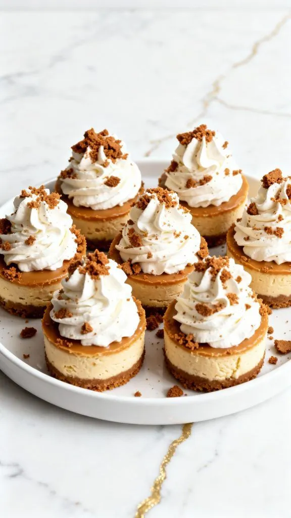 Mini Biscoff Cheesecake Bites
