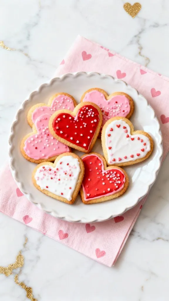 Valentine’s Day Sugar Cookies