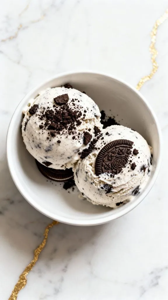 Ninja Creami Cookies and Cream Protein Ice Cream
