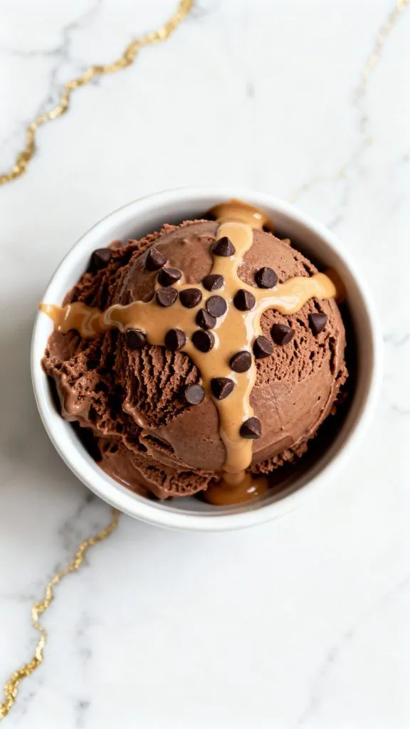 Ninja Creami Peanut Butter Chocolate Protein Ice Cream