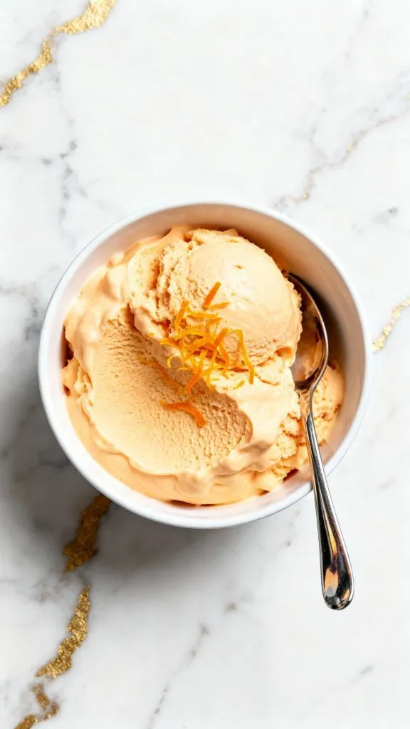 Ninja Creami Orange Creamsicle Protein Ice Cream