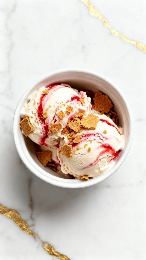 Ninja Creami Strawberry Cheesecake Protein Ice Cream