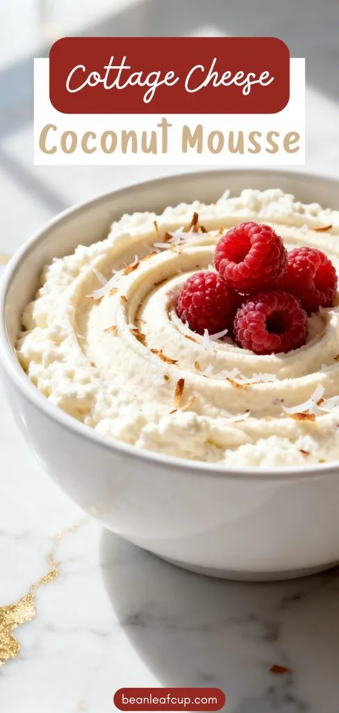 Cottage Cheese Coconut Mousse