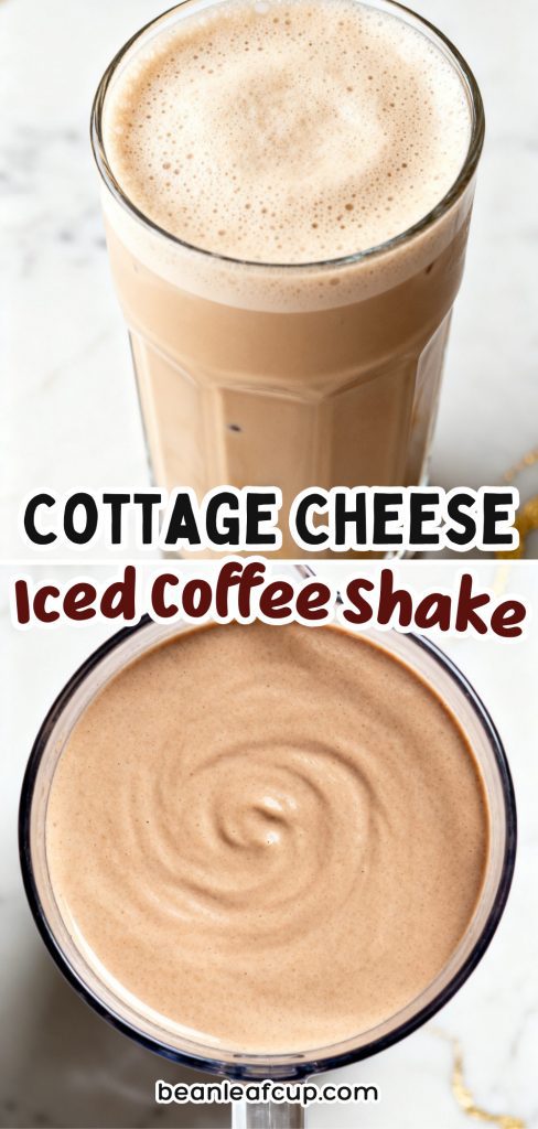 Cottage Cheese Iced Coffee Shake 4