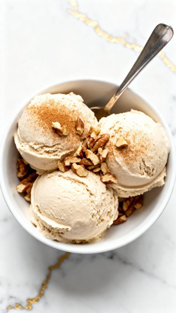 Ninja Creami Banana Bread Protein Ice Cream