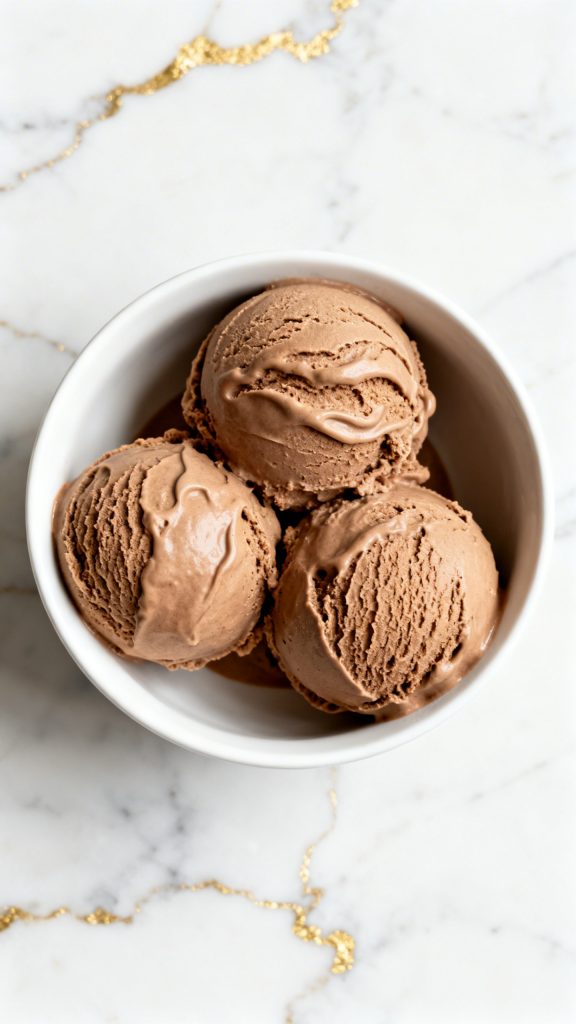 Ninja Creami Mocha Coffee Protein Ice Cream