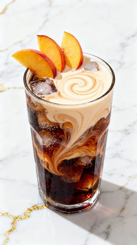 Dirty Peach Coke