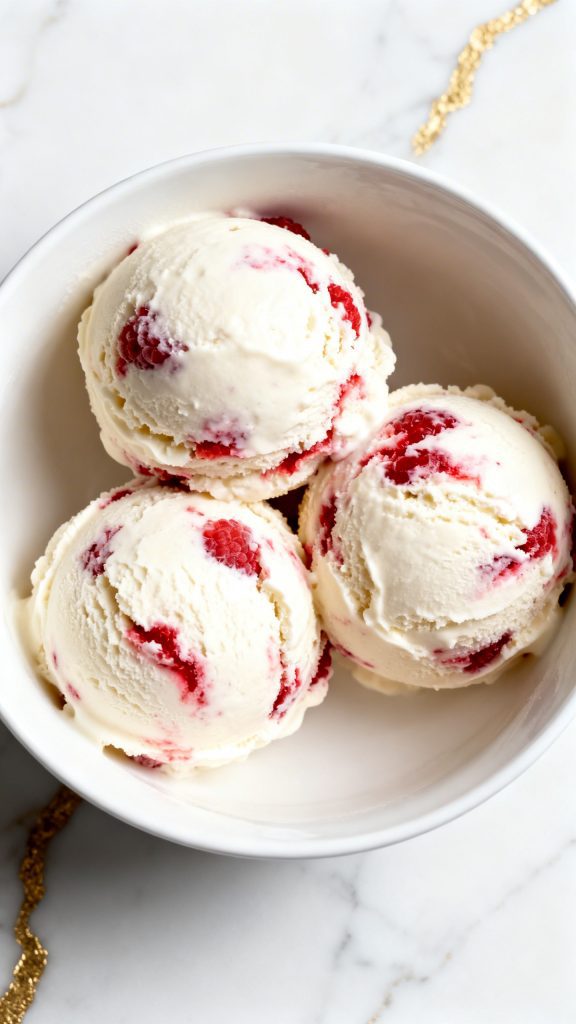 Ninja Creami White Chocolate Raspberry Protein Ice Cream