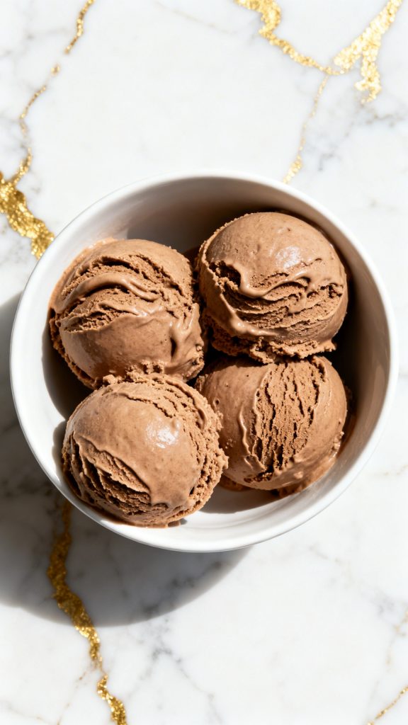 Ninja Creami Mocha Coffee Protein Ice Cream
