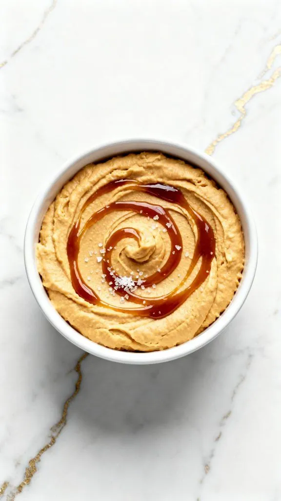 Salted Caramel Cottage Cheese Mousse