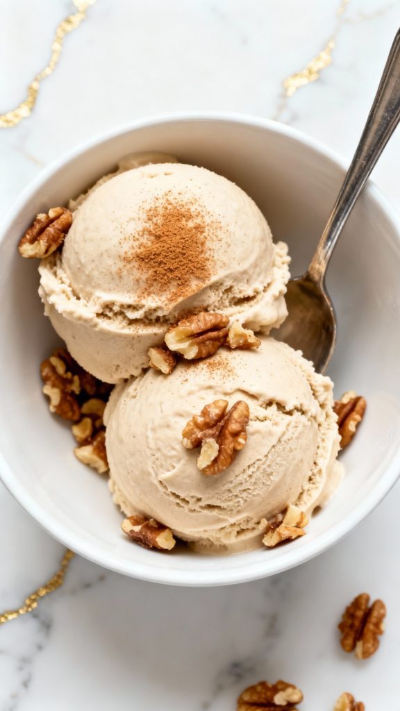 Ninja Creami Banana Bread Protein Ice Cream