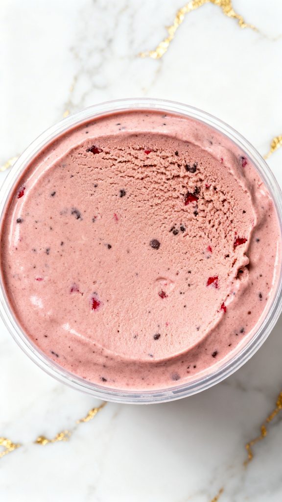 Ninja Creami High-Protein Cherry Garcia Ice Cream