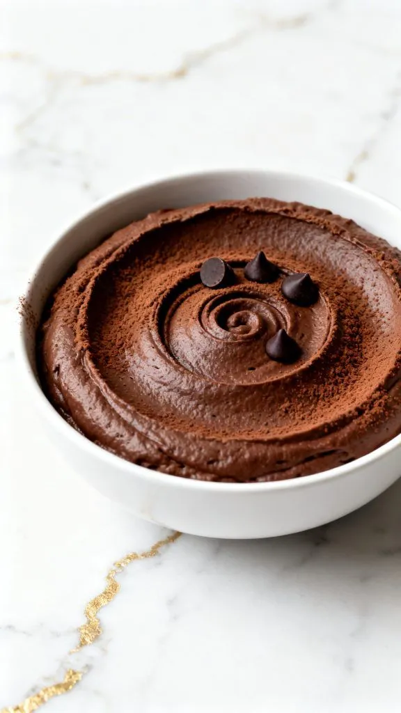 Mocha Cottage Cheese Mousse