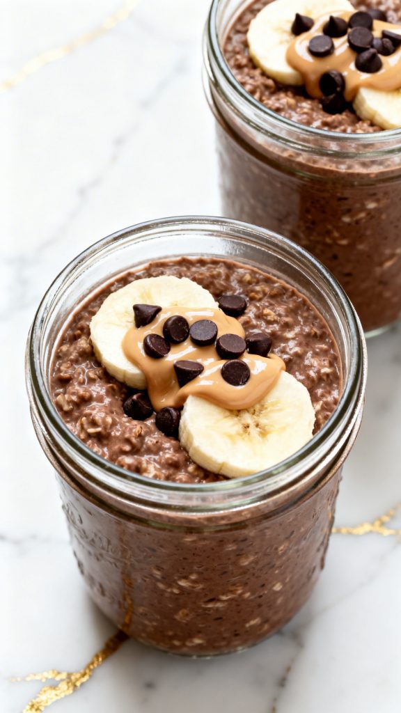 Chunky Monkey Overnight Oats
