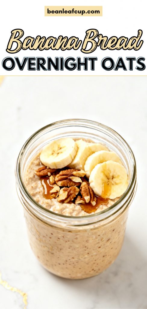 Banana Bread Overnight Oats