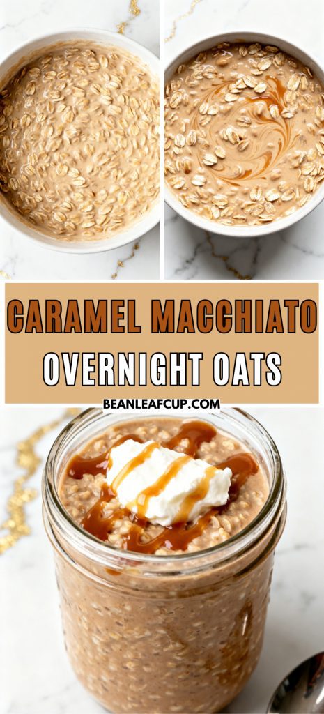 Caramel Macchiato Overnight Oats