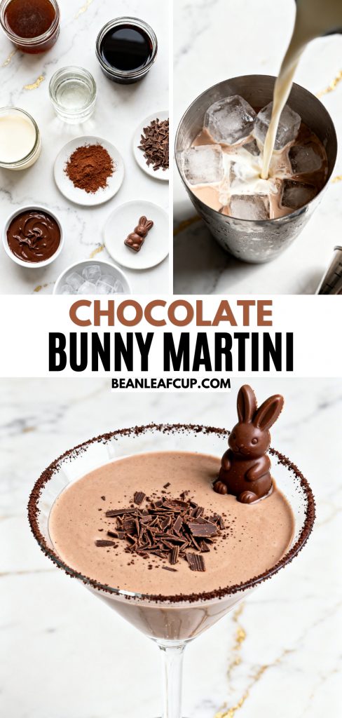Chocolate Bunny Martini 6