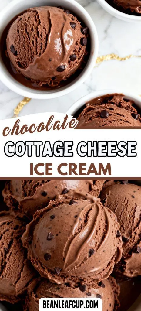 Chocolate Cottage Cheese Ice Cream