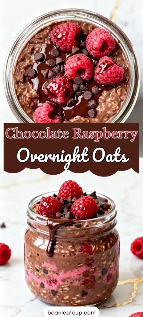 Chocolate Raspberry Overnight Oats