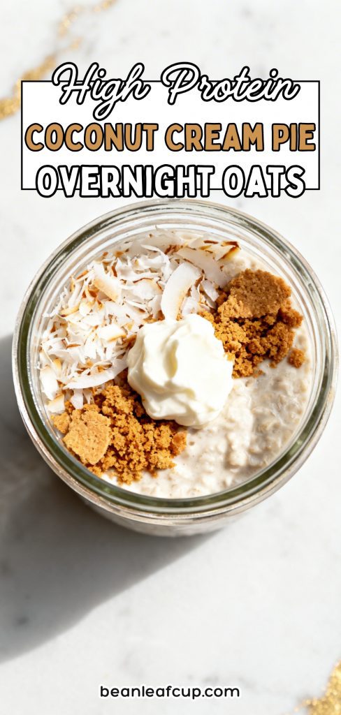 Coconut Cream Pie Overnight Oats