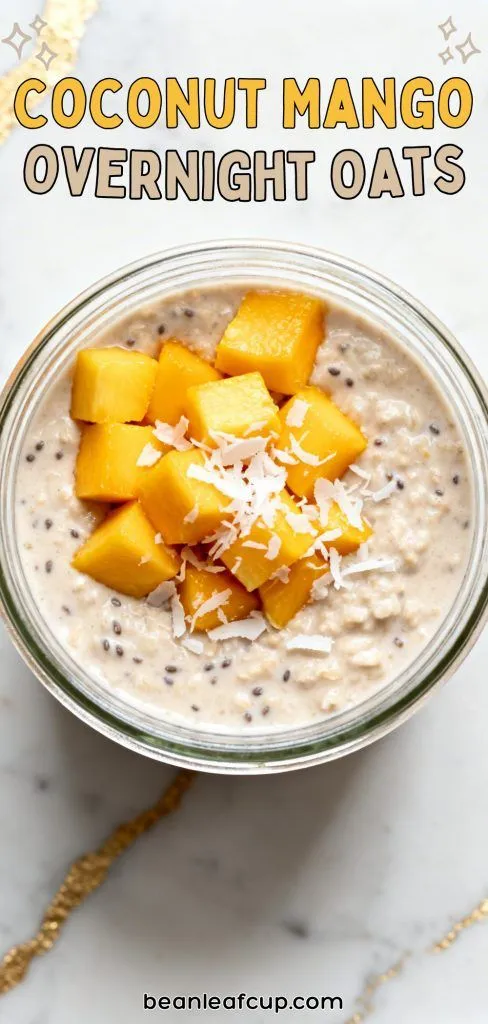 Coconut Mango Overnight Oats