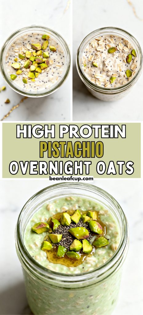 Pistachio Overnight Oats