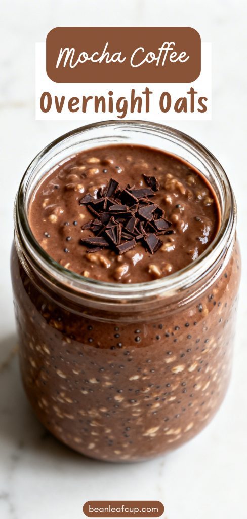 Mocha Coffee Overnight Oats