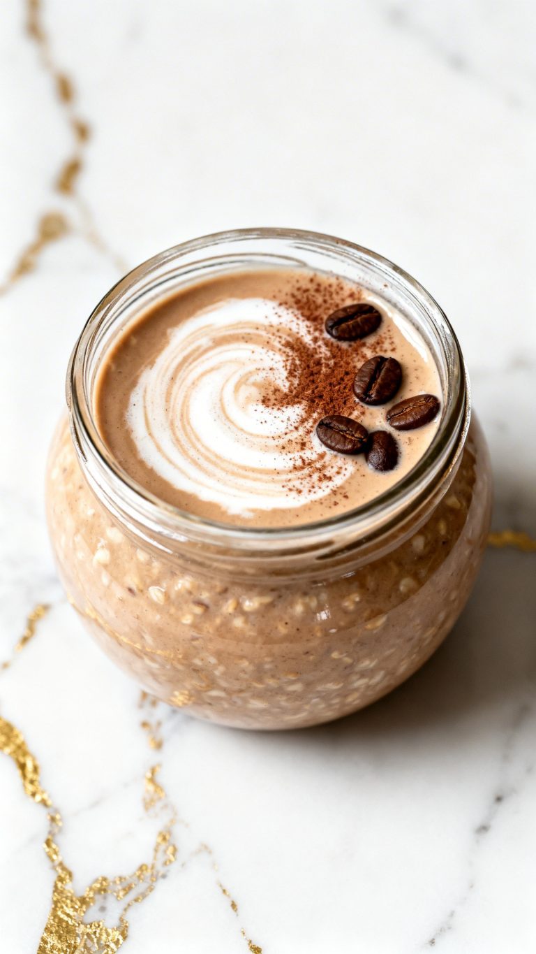 Shaken Espresso Overnight Oats