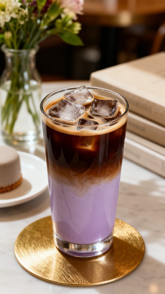 Iced Ube Latte