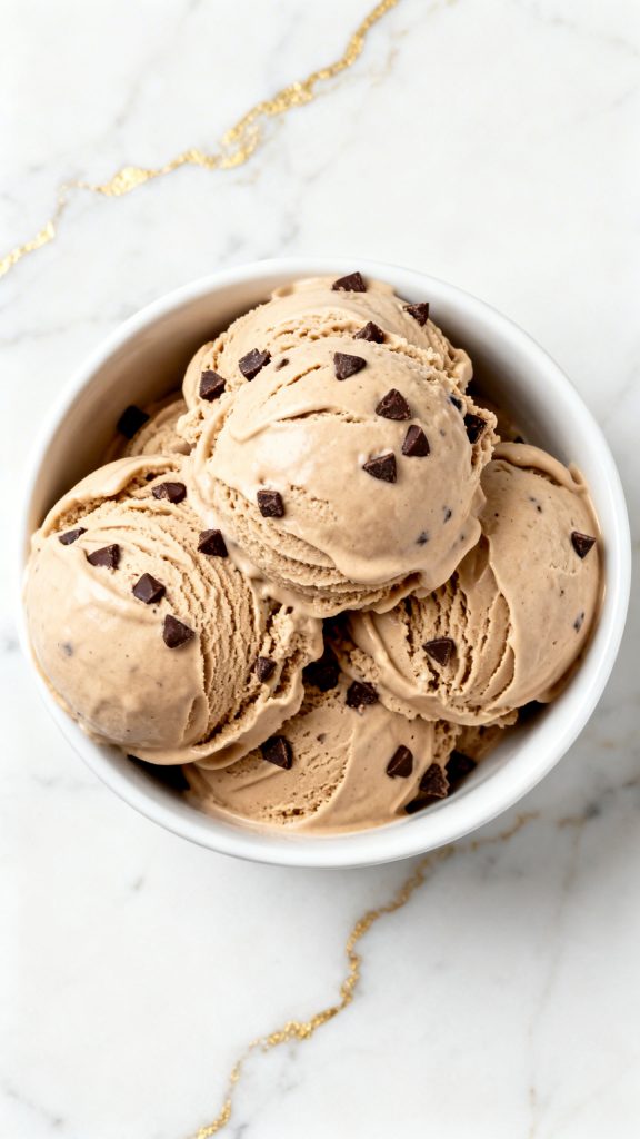 Espresso Cottage Cheese Ice Cream