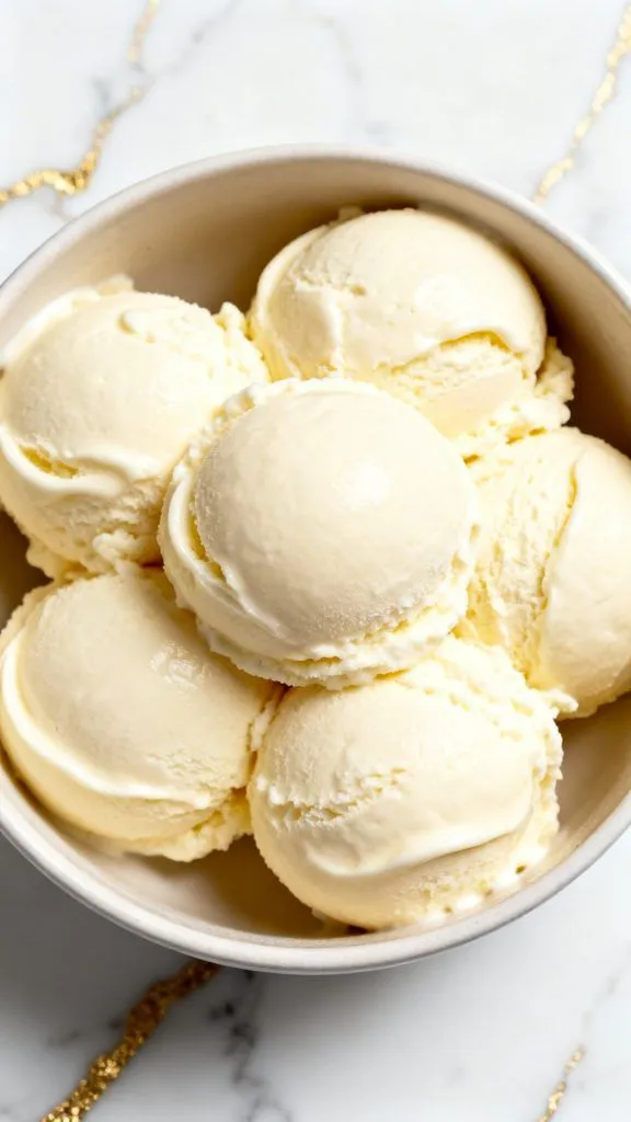 Cottage Cheese Lemon Ice Cream