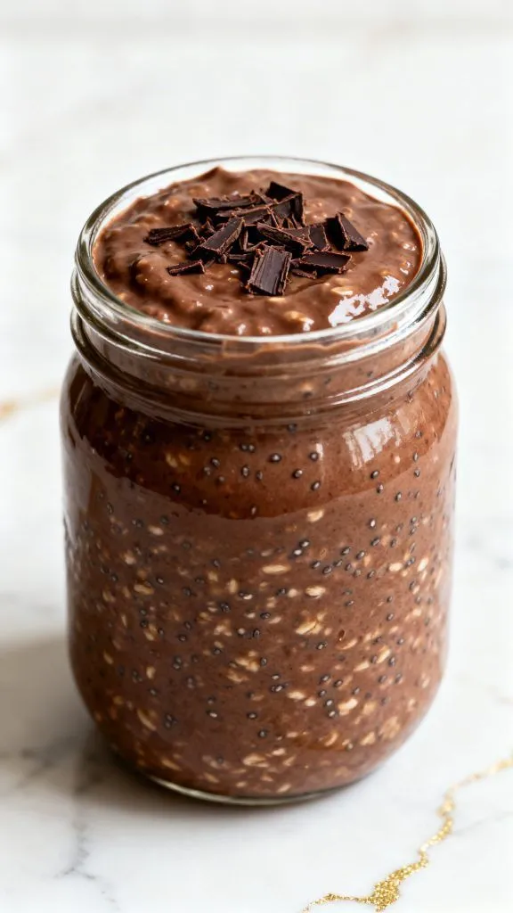 Mocha Coffee Overnight Oats