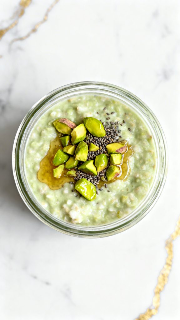 Pistachio Overnight Oats