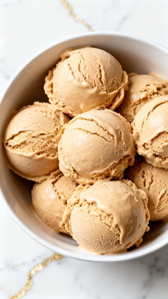 Brown Butter & Vanilla Cottage Cheese Ice Cream