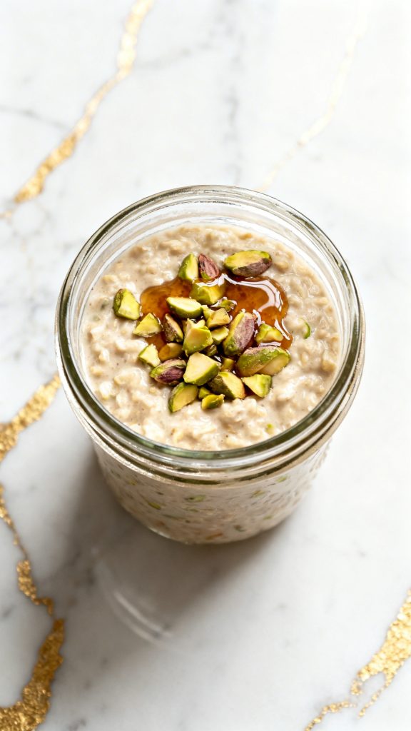 Pistachio Overnight Oats