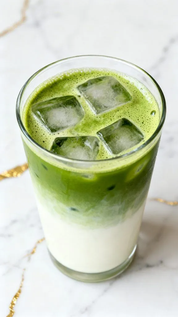 Honey Cinnamon Matcha Latte