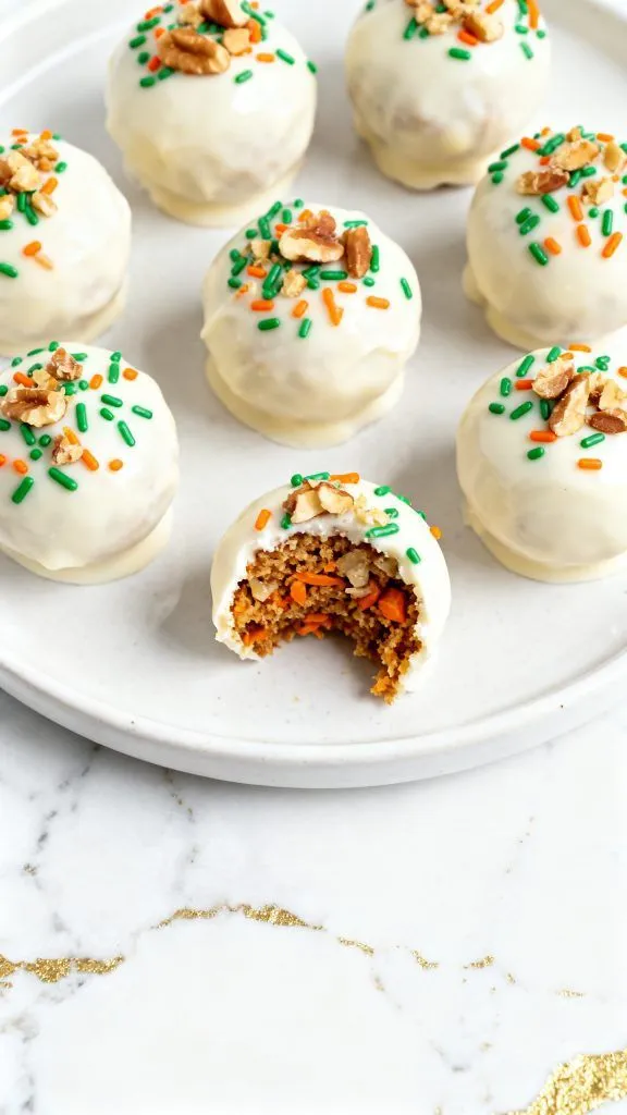 Carrot Cake Truffles
