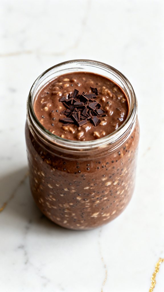 Mocha Coffee Overnight Oats