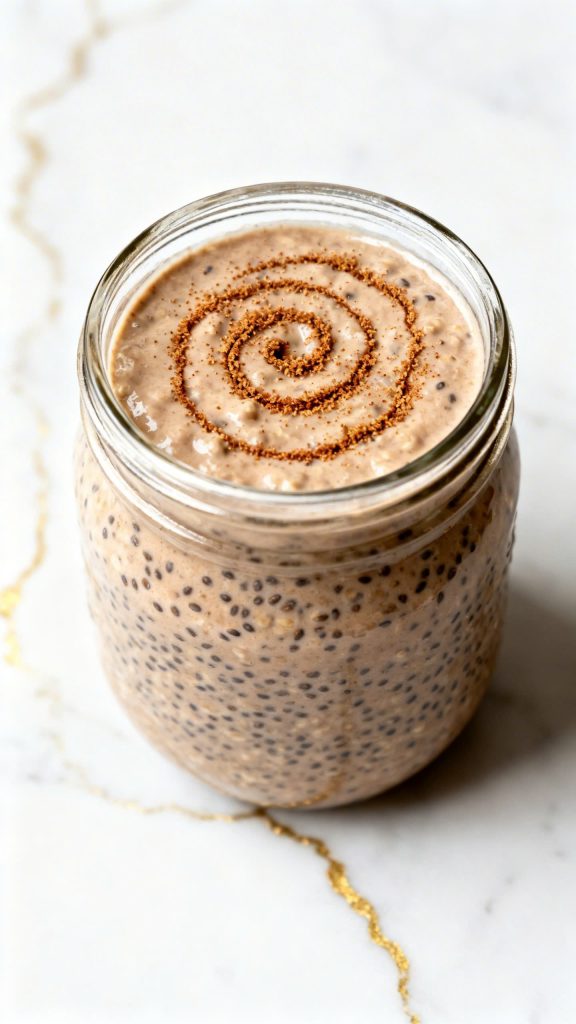 Brown Sugar Shaken Espresso Overnight Oats