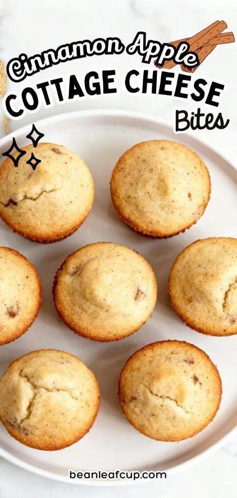 Cinnamon Apple Cottage Cheese Bites