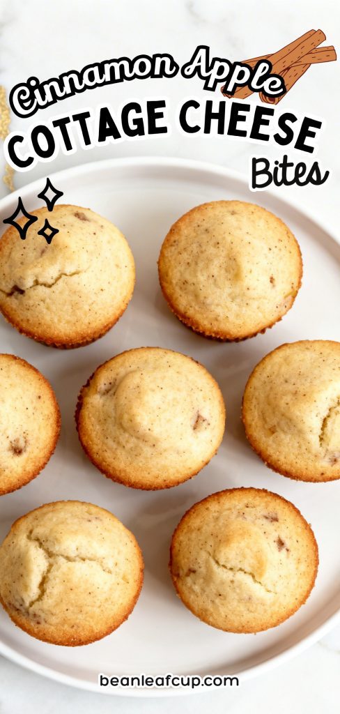 Cinnamon Apple Cottage Cheese Bites