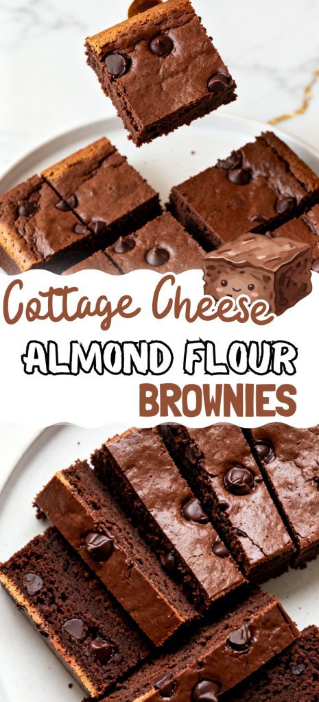 Cottage Cheese Almond Flour Brownies