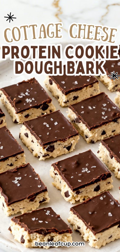 Cottage Cheese Protein Cookie Dough Bark