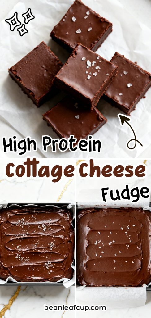 High Protein Cottage Cheese Fudge