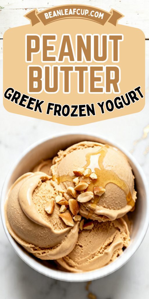 Peanut Butter Greek Frozen Yogurt