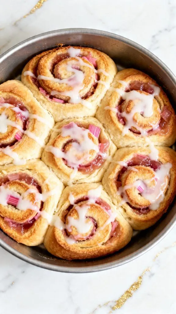 Rhubarb Rolls